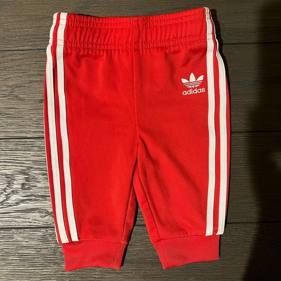 Adidas boy joggers​, 6mo, EUC - Picture 1 of 4